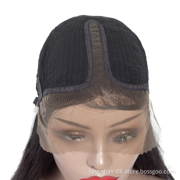Peruvian Virgin Lace Front Hair Extensions wigs Human Hair U Part Film Lace Wig